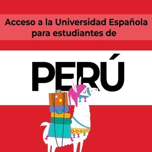 Estudiar en España siendo peruano